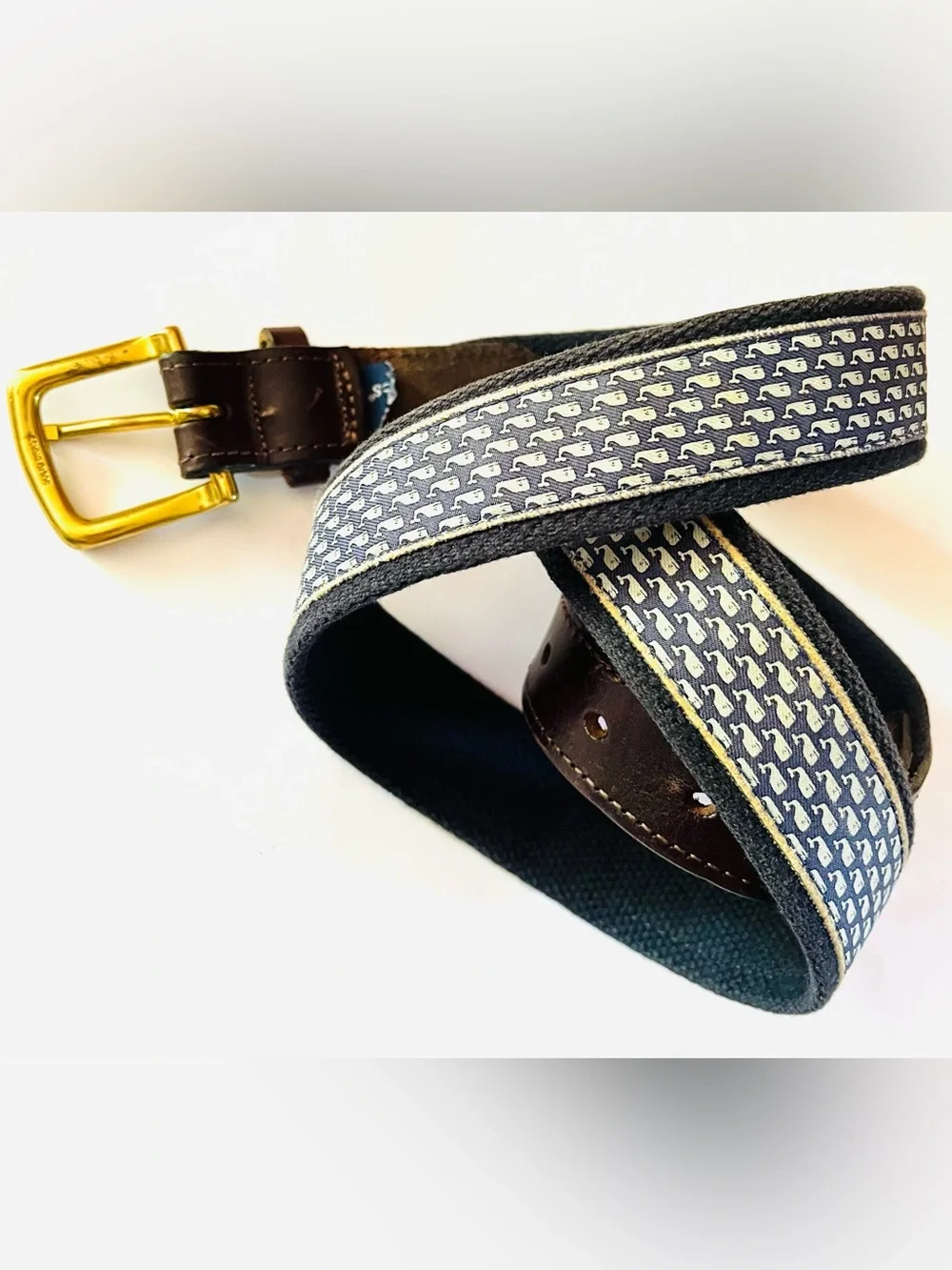 Vineyard Vines Whale Belt